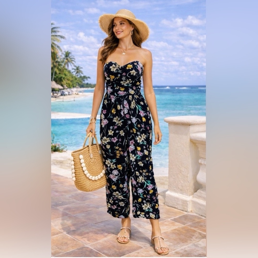 Floral jumpsuit